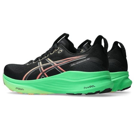 Asics Gel-Kayano 32 Schuhe Schwarz Grün SS26