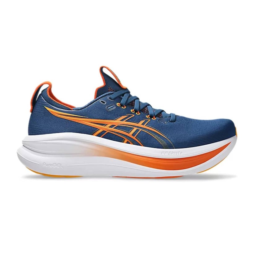 Asics Gel-Nimbus 28 Shoes Blue Orange SS26
