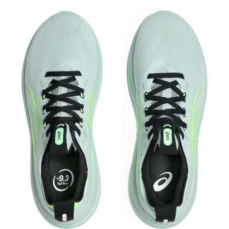 Asics Gel-Nimbus 28 Schuhe Grau Grün SS26