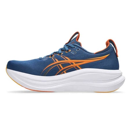Asics Gel-Nimbus 28 Schoenen Blauw Oranje SS26