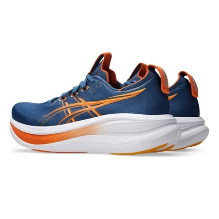 Zapatillas Asics Gel-Nimbus 28 Azul Naranja SS26