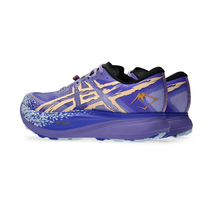 Chaussures Asics Metafuji Trail Violette Bleue...