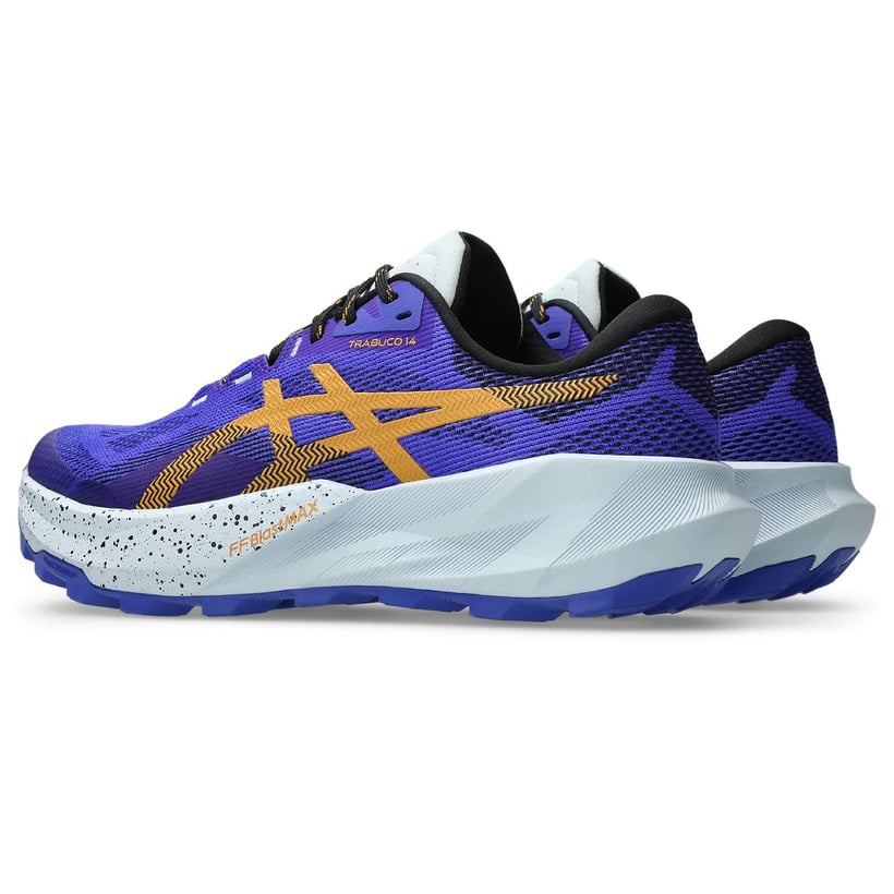 Zapatillas Asics Trabuco 14 Morado Naranja SS26