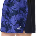 Short Asics Fujitrail Azul e Preto