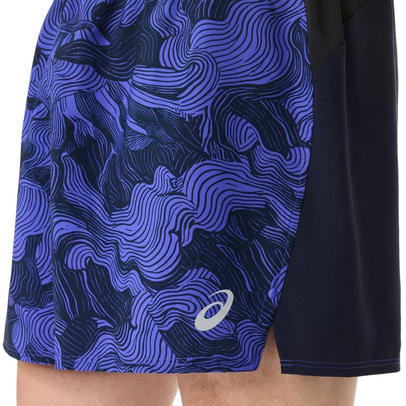 Krótkie spodenki Asics Fujitrail niebiesko-czarne