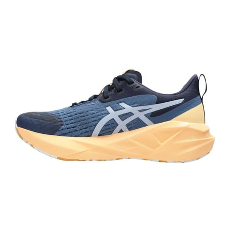 Asics Novablast 5 Lite-Show Schuhe Blau Orange AW25 Damen