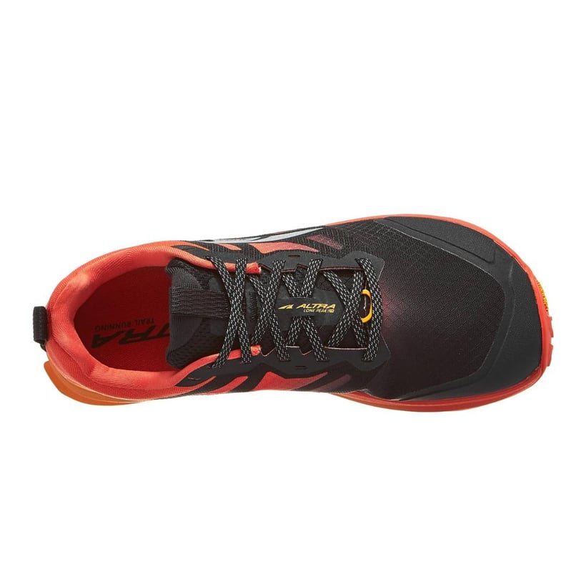 Altra Lone Peak 9+ Schuhe Schwarz Orange SS26