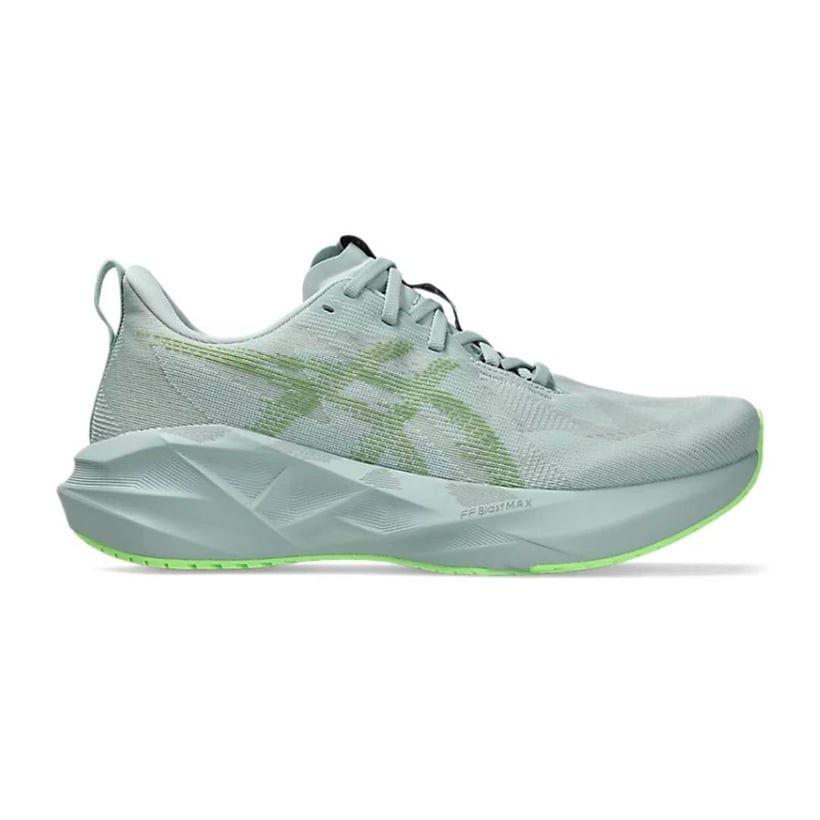 Tênis Asics Novablast 5 Cinza Verde SS26