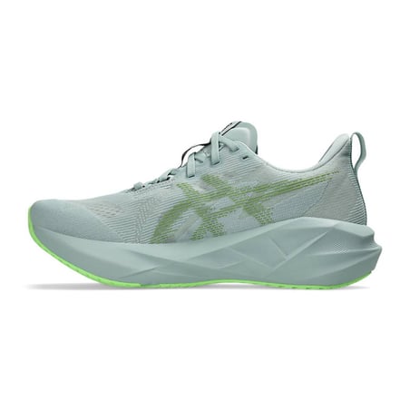 Asics Novablast 5 Schuhe Grau Grün SS26