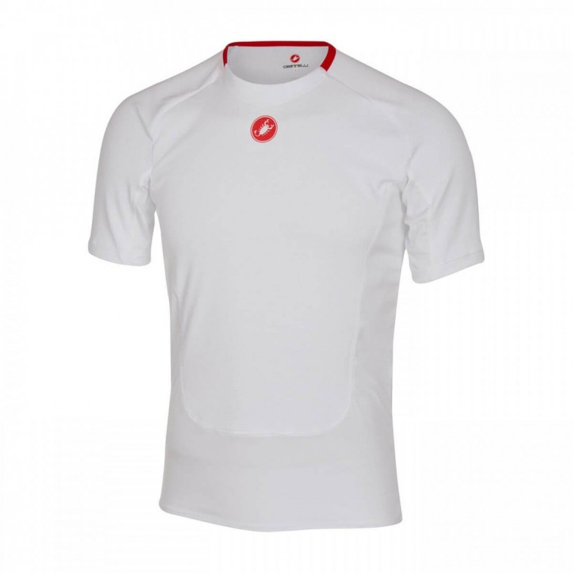 Castelli Prosecco Short Sleeve Base Layer White