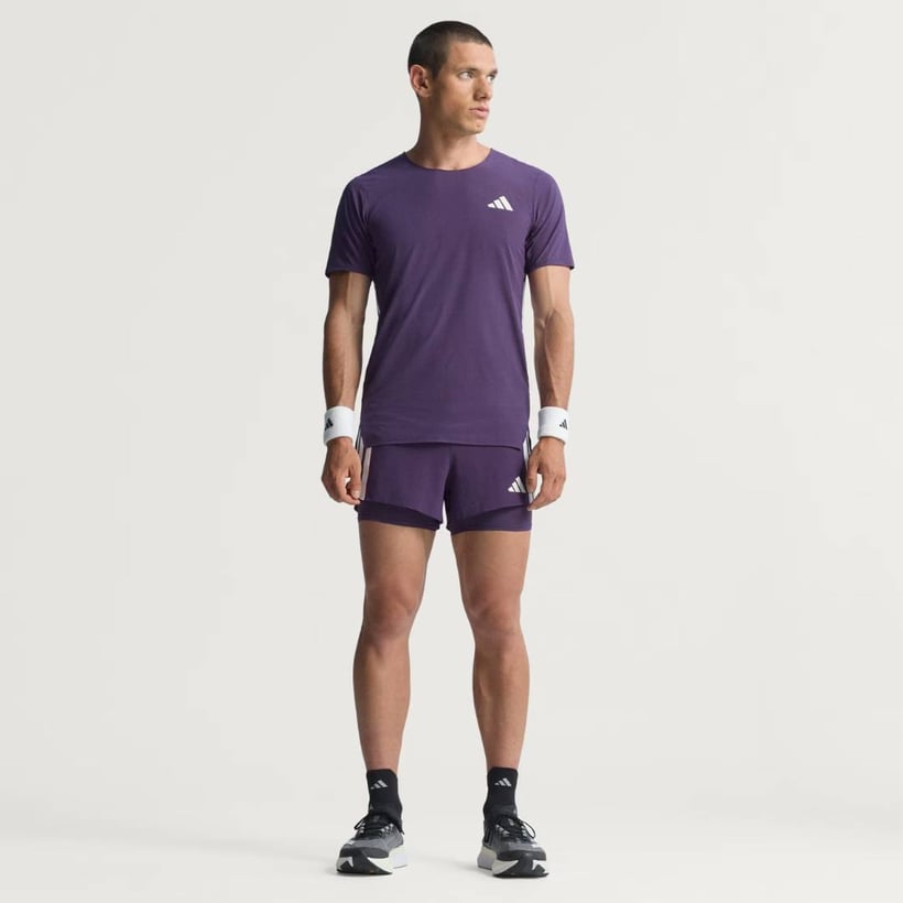 Koszulka Adidas Adizero Fioletowa
