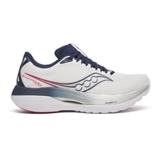 Saucony Endorphin Trainer Schuhe Weiß Blau SS26