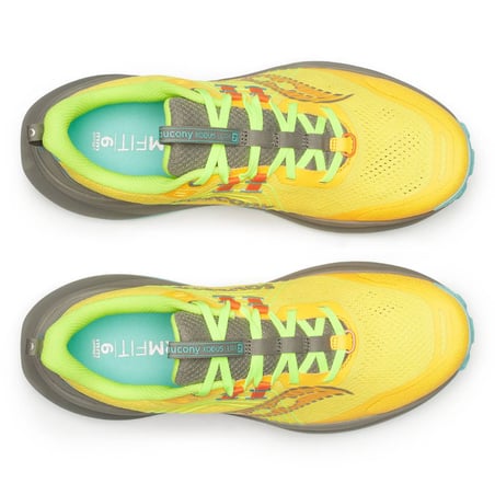 Tênis Saucony Xodus Ultra 4 Amarelo Bege SS26