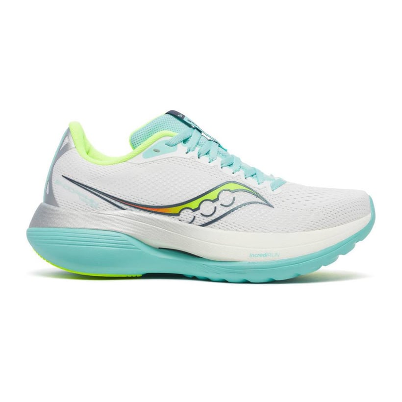 Saucony Endorphin Trainer Schoenen Wit Blauw SS26 Dames