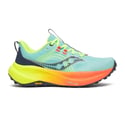 Saucony Xodus Ultra 4 Schoenen Blauw Oranje SS26 Vrouwen