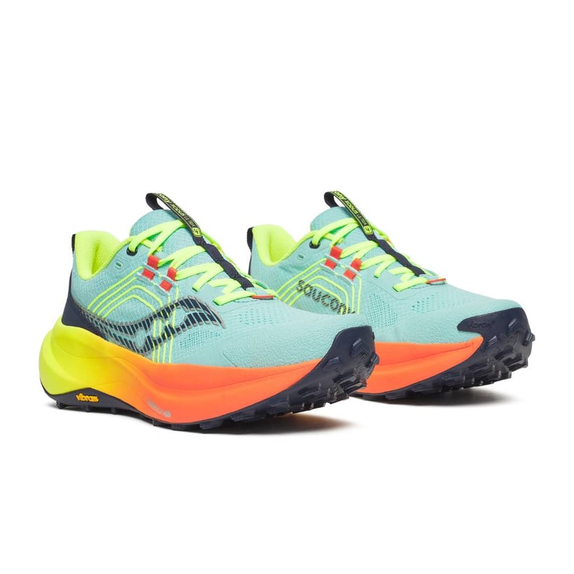 Saucony Xodus Ultra 4 Schoenen Blauw Oranje...