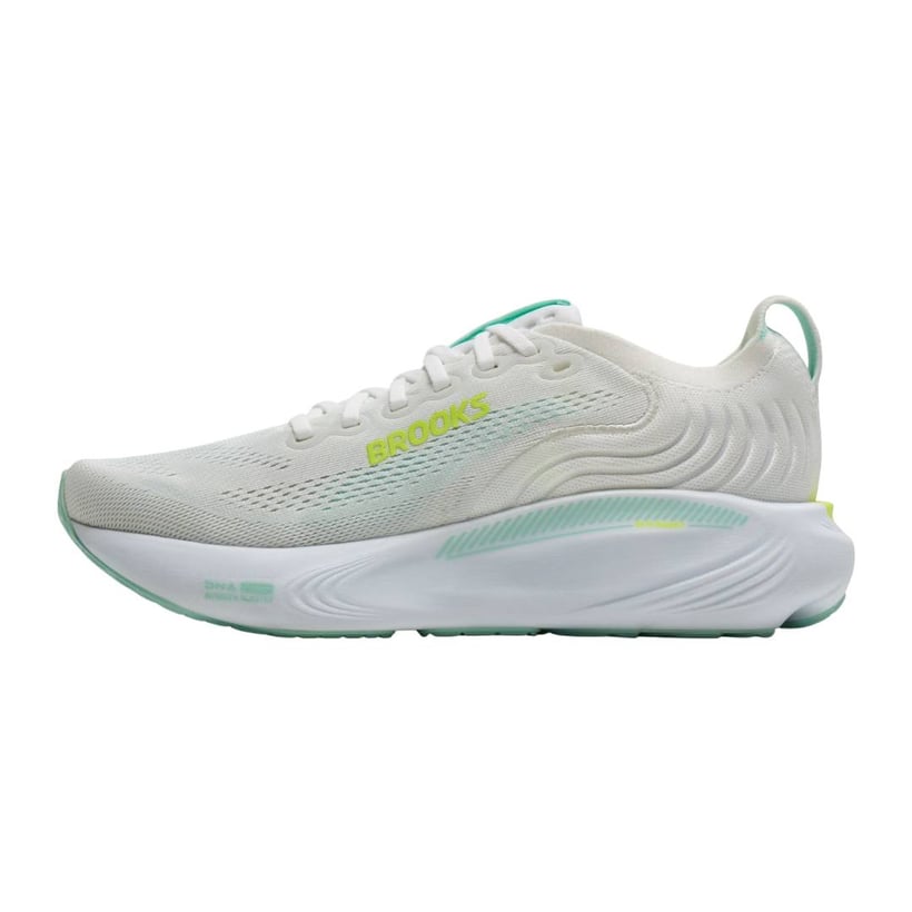 Brooks Adrenaline GTS 25 White Green SS26...
