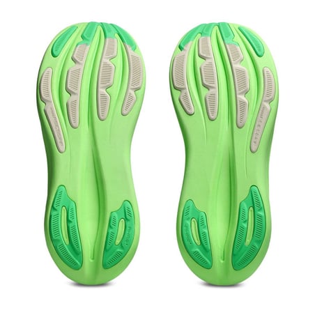 Zapatillas Asics Gel-Nimbus 28 Blanco Verde SS26