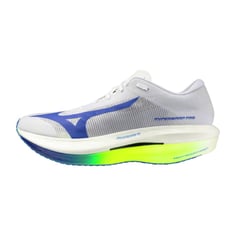Mizuno Hyperwarp Pro Weiß Blau SS26 Unisex Schuhe