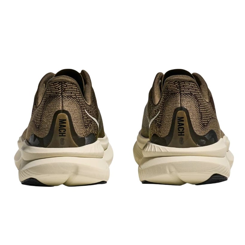 Tênis Hoka Mach 6 Marrom Verde AW25