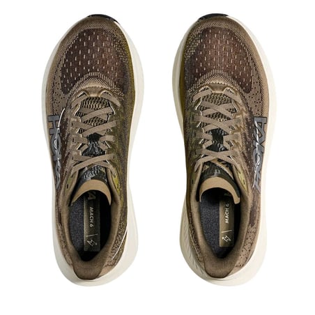Hoka Mach 6 Brown Green AW25 Shoes