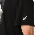 Asics Fujitrail Short-Sleeve T-shirt Black White