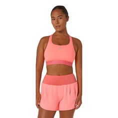 Asics Road Compression sport-bh roze