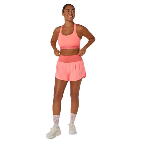 Sujetador Asics Road Compression Rosa