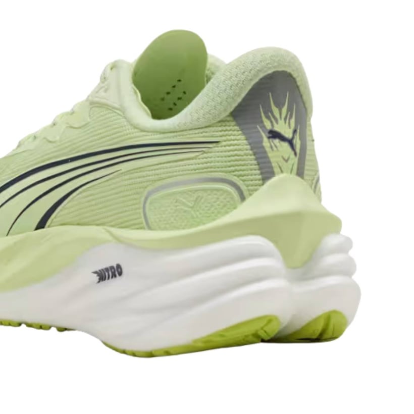 Puma Velocity NITRO 4 Geel Wit SS26 Schoenen