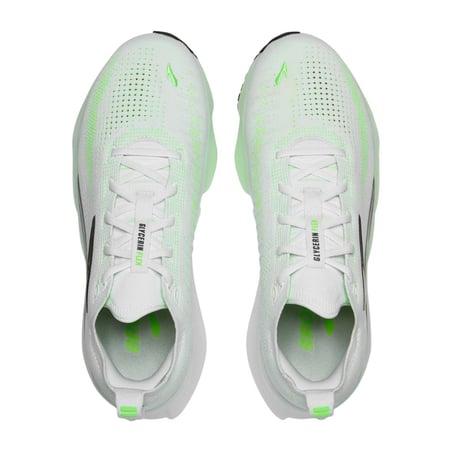 Zapatillas Brooks Glycerin Flex Blanco Verde SS26