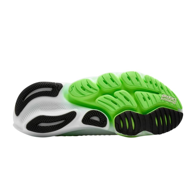 Brooks Glycerin Flex Shoes White Green SS26