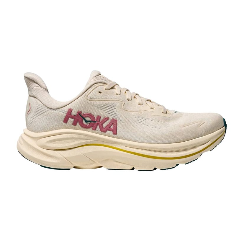 Tênis Hoka Clifton 10 Bege Rosa Mulher