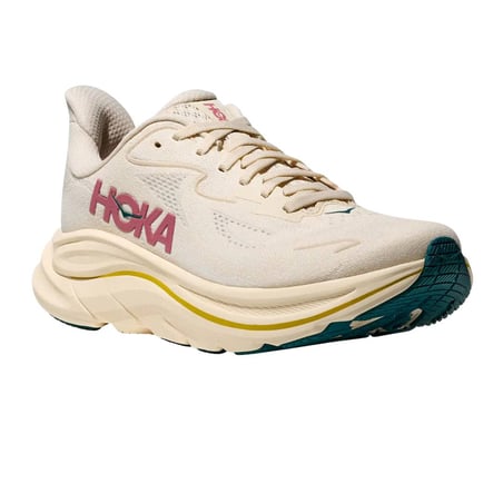 Scarpe Hoka Clifton 10 Beige Rosa Donna