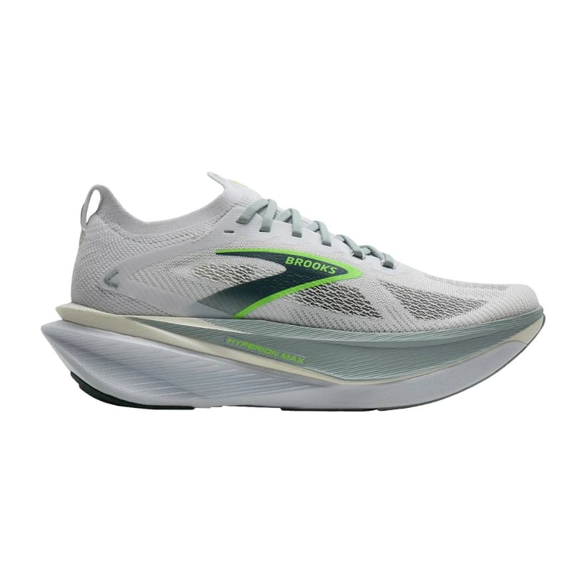 Brooks Hyperion Max 3 Shoes Gray Green SS26