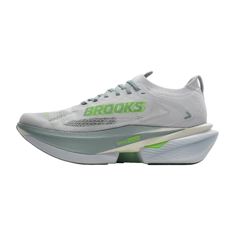 Scarpe Brooks Hyperion Max 3 Grigio Verde SS26