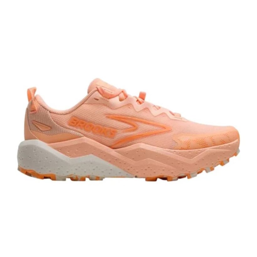 Brooks Caldera 8 Orange White SS26 Women's Shoes