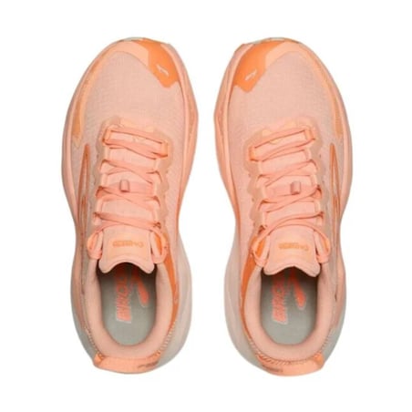 Brooks Caldera 8 Schuhe Orange Weiß SS26 Damen