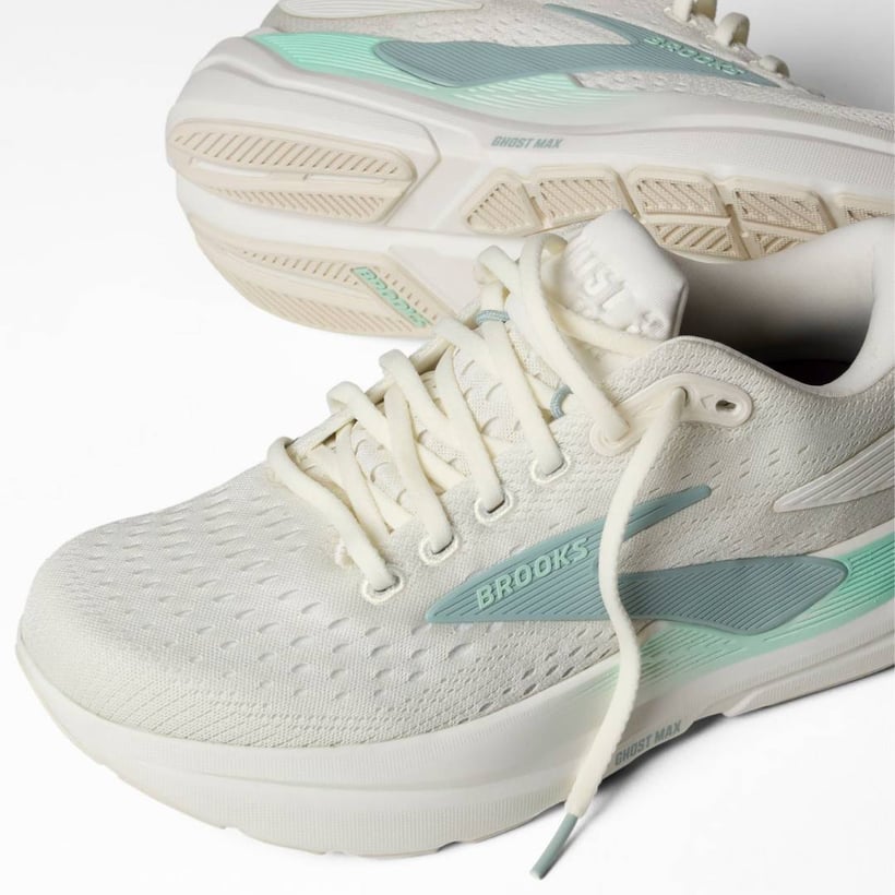 Scarpe Brooks Ghost Max 3 Beige Blu SS26 Donna