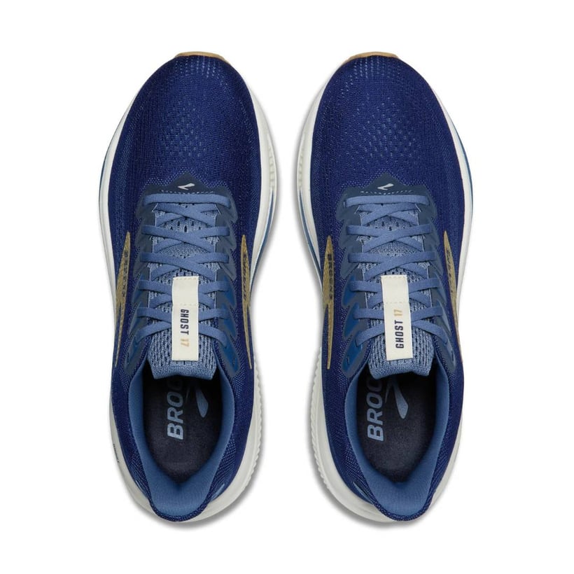 Scarpe Brooks Ghost 17 Blu Bianco SS26