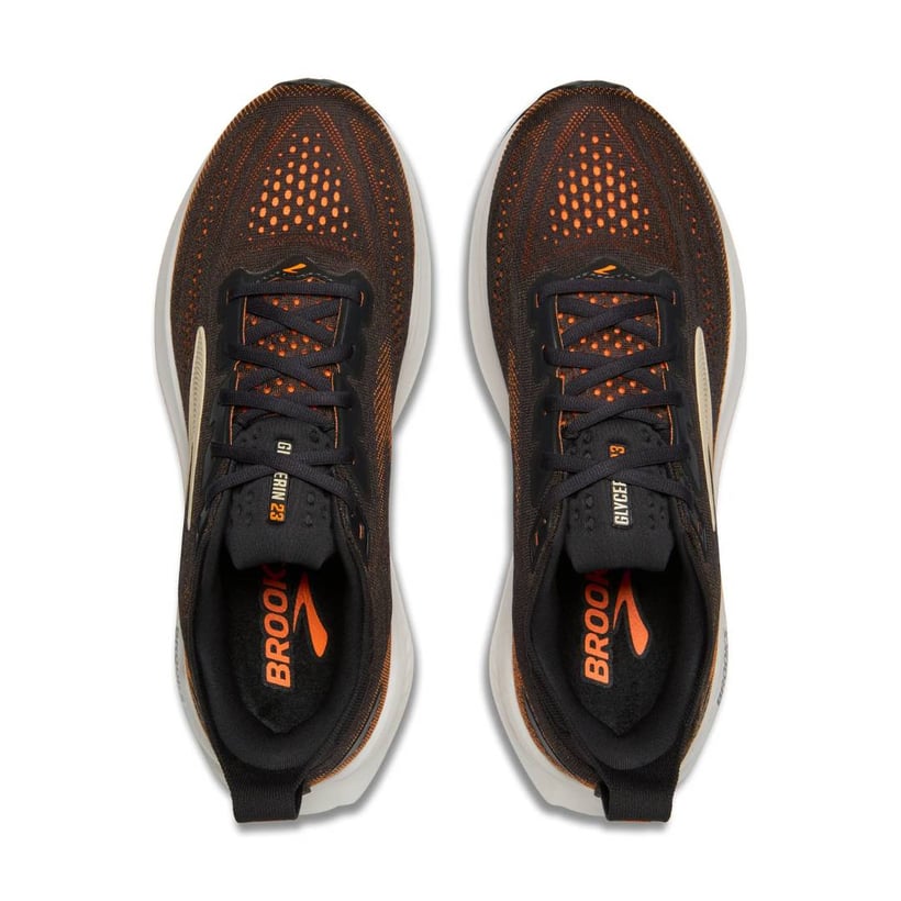 Zapatillas Brooks Glycerin 23 Negro Naranja SS26
