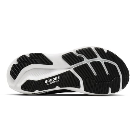 Tênis Brooks Glycerin GTS 23 Preto Branco SS26