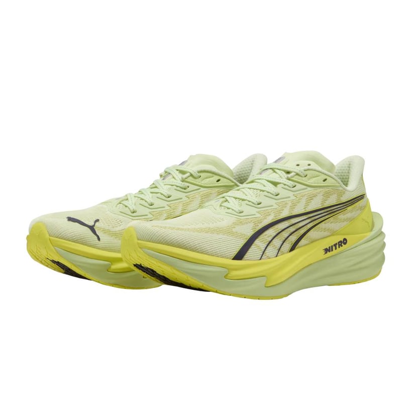 Chaussures Puma Deviate NITRO 4 Jaune Noir SS26