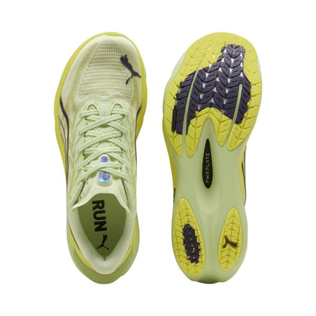 Puma Deviate NITRO 4 Yellow Black SS26 Shoes
