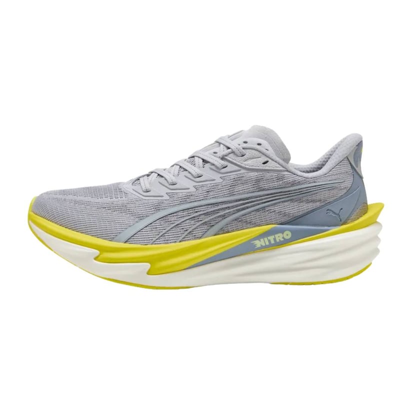 Scarpe Puma Deviate NITRO 4 Grigio Giallo SS26