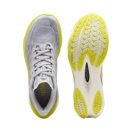 Scarpe Puma Deviate NITRO 4 Grigio Giallo SS26