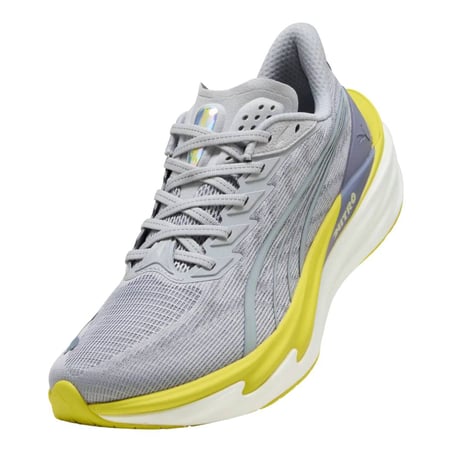 Puma Deviate NITRO 4 Shoes Gray Yellow SS26