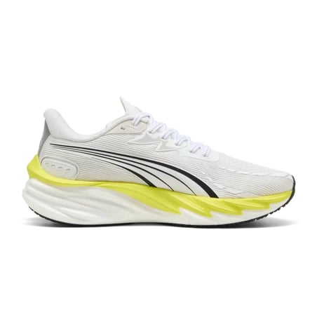 Chaussures Puma Velocity NITRO 4 Blanc Jaune SS26