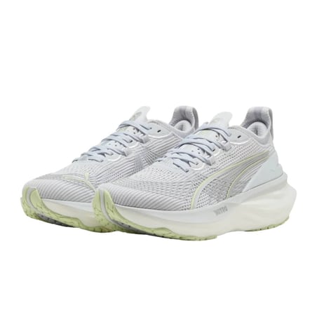 Zapatillas Puma ForeverRun NITRO 2 Gris Blanco SS26 Mujer