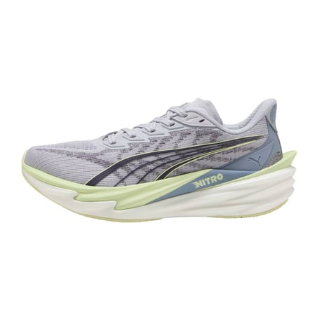 Puma Deviate NITRO 4 Gray Yellow SS26 Women Shoes