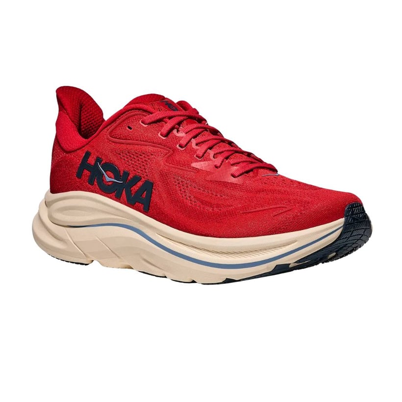 Chaussures Hoka Clifton 10 Rouge Beige SS26
